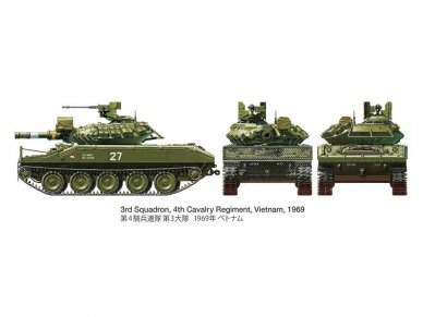 Tamiya - M551 Sheridan Vietnam War, 1/35, 35365 17 Tamiya - M551 Sheridan Vietnam War, 1/35, 35365 17