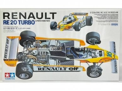 Tamiya - Renault RE-20 Turbo (w/Photo-Etched Parts), 1/12, 12033