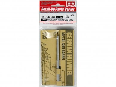 Tamiya - German Hummel Metal Gun Barrel, 1/35, 12688 Tamiya - German Hummel Metal Gun Barrel, 1/35, 12688