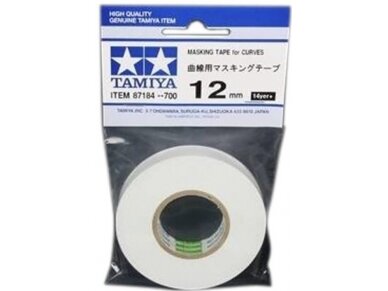Tamiya - Masking Tape for Curves 12mm, 87184