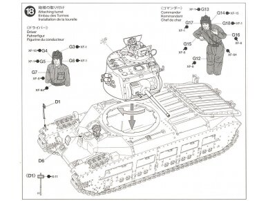 Tamiya - Matilda Mk.III/IV Red Army, 1/35, 35355 17 Tamiya - Matilda Mk.III/IV Red Army, 1/35, 35355 17
