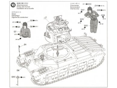 Tamiya - Matilda Mk.III/IV Red Army, 1/35, 35355 17