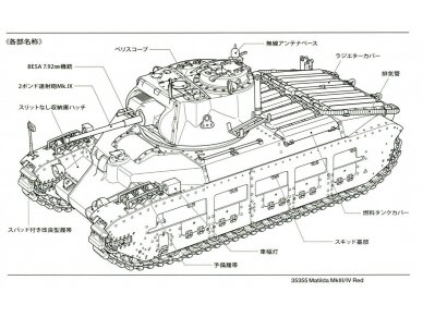 Tamiya - Matilda Mk.III/IV Red Army, 1/35, 35355 2