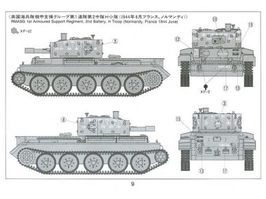 Tamiya - Centaur C.S. Mk.IV British Cruiser Tank Mk.VIII,A27L, Scale:1/35, 35232 2