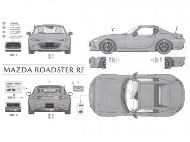 Tamiya - Mazda Roadster RF, 1/24, 24353 15