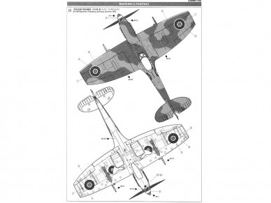 Tamiya - Supermarine Spitfire Mk.XVIe, 1/32, 60321 22