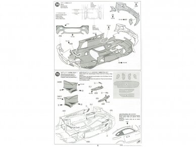 Tamiya - Mercedes AMG GT3, 1/24, 24345 20 Tamiya - Mercedes AMG GT3, 1/24, 24345 20