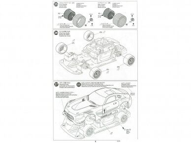 Tamiya - Mercedes AMG GT3, 1/24, 24345 23