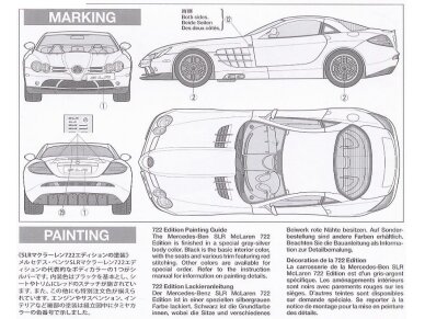 Tamiya - Mercedes-Benz SLR722, 1/24, 24317 6