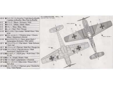 Tamiya - Messerschmitt Bf109 E-3, 1/72, 60750 4