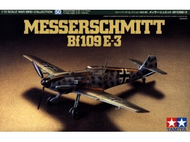 Tamiya - Messerschmitt Bf109 E-3, 1/72, 60750