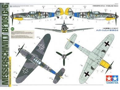 Tamiya - Messerschmitt Bf109 G-6, 1/48, 61117 13 Tamiya - Messerschmitt Bf109 G-6, 1/48, 61117 13