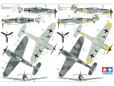 Tamiya - Messerschmitt Bf109 G-6, 1/48, 61117 14