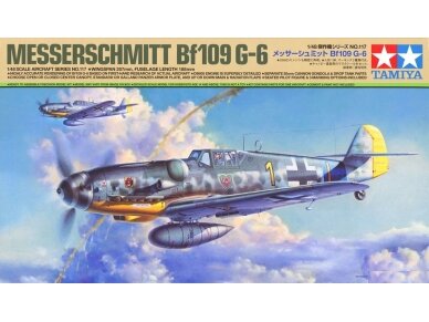 Tamiya - Messerschmitt Bf109 G-6, 1/48, 61117