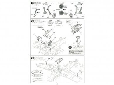 Tamiya - Messerschmitt Bf109 G-6, 1/72, 60790 14 Tamiya - Messerschmitt Bf109 G-6, 1/72, 60790 14