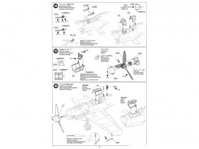 Tamiya - Messerschmitt Bf109 G-6, 1/72, 60790 15 Tamiya - Messerschmitt Bf109 G-6, 1/72, 60790 15