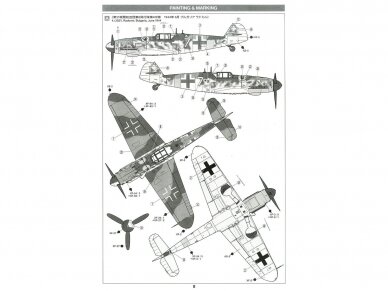 Tamiya - Messerschmitt Bf109 G-6, 1/72, 60790 7 Tamiya - Messerschmitt Bf109 G-6, 1/72, 60790 7