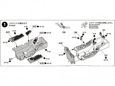 Tamiya - F-16C/N "Aggressor/Adversary", 1/48, 61106 13 Tamiya - F-16C/N "Aggressor/Adversary", 1/48, 61106 13