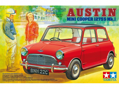Tamiya - Austin Mini Cooper 1275S Mk.I, 1/24, 24235 Tamiya - Austin Mini Cooper 1275S Mk.I, 1/24, 24235