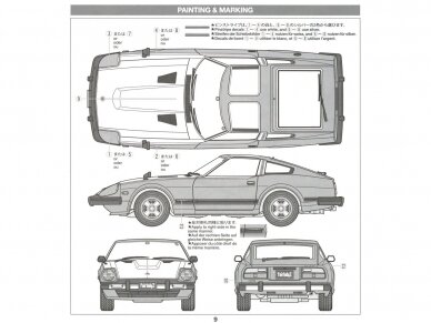 Tamiya - Nissan Fairlady 280Z with T-Bar Roof, 1/24, 24015 5