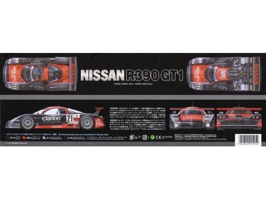 Tamiya - Nissan R390 GT1 Le Mans 24 Hrs 1997, 1/24, 24192 2