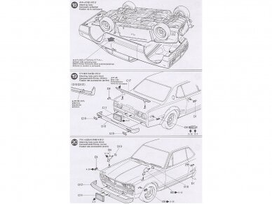 Tamiya - Nissan Skyline 2000 GT-R, 1/24, 24194 16 Tamiya - Nissan Skyline 2000 GT-R, 1/24, 24194 16