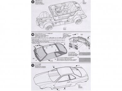 Tamiya - Nissan Skyline GT-R V Spec (R34), 1/24, 24210 11 Tamiya - Nissan Skyline GT-R V Spec (R34), 1/24, 24210 11