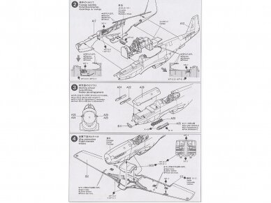 Tamiya - North American P-51B Mustang, 1/48, 61042 7