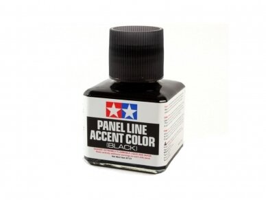Tamiya - Panel line accent color Black, 40ml, 87131 Tamiya - Panel line accent color Black, 40ml, 87131
