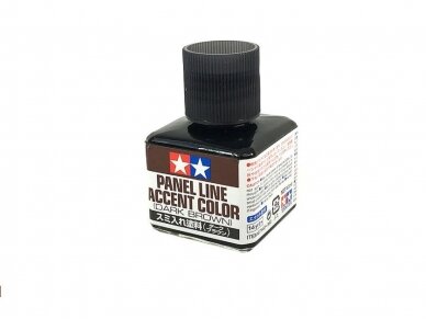 Tamiya - Panel line accent color Dark Brown, 40ml, 87140 Tamiya - Panel line accent color Dark Brown, 40ml, 87140