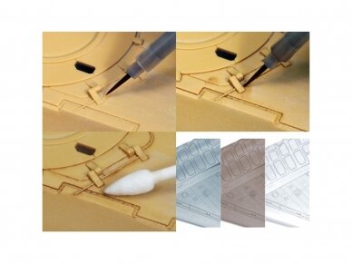 Tamiya - Panel line accent color Dark Brown, 40ml, 87140 1 Tamiya - Panel line accent color Dark Brown, 40ml, 87140 1