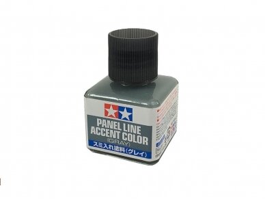 Tamiya - Panel line accent color Gray, 40ml, 87133 Tamiya - Panel line accent color Gray, 40ml, 87133