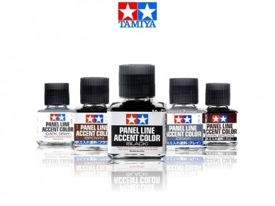 Tamiya - Panel line accent color Pink-Brown, 40ml, 87201 1 Tamiya - Panel line accent color Pink-Brown, 40ml, 87201 1