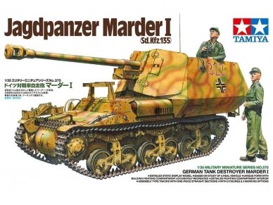 Tamiya - German Tank Destroyer Marder I Sd, Kfz. 135, 1/35, 35370 Tamiya - German Tank Destroyer Marder I Sd, Kfz. 135, 1/35, 35370