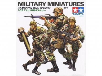Tamiya - U.S. Modern Army Infantry Set, 1/35, 35133