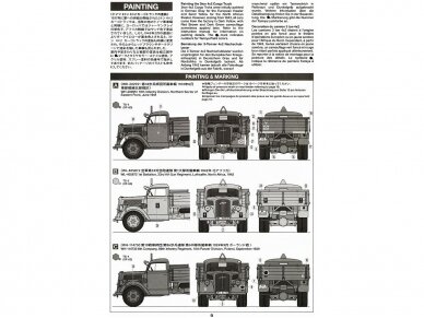 Tamiya - German 3ton 4x2 Cargo Truck, 1/35, 35291 5 Tamiya - German 3ton 4x2 Cargo Truck, 1/35, 35291 5