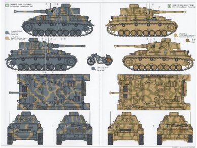 Tamiya - Panzerkampfwagen IV Ausf G. Early Production & Motorcycle Eastern Front, 1/35, 25209 13 Tamiya - Panzerkampfwagen IV Ausf G. Early Production & Motorcycle Eastern Front, 1/35, 25209 13