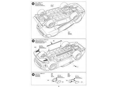 Tamiya - Porsche 911 GT2 Road Version, 1/24, 24247 13 Tamiya - Porsche 911 GT2 Road Version, 1/24, 24247 13