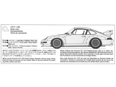 Tamiya - Porsche 911 GT2 Road Version, 1/24, 24247 6 Tamiya - Porsche 911 GT2 Road Version, 1/24, 24247 6
