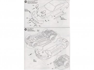 Tamiya - Porsche 911 GT3, 1/24, 24229 17 Tamiya - Porsche 911 GT3, 1/24, 24229 17
