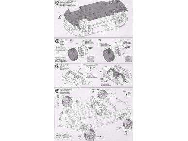 Tamiya - Porsche Carrera GT, 1/24, 24275 14 Tamiya - Porsche Carrera GT, 1/24, 24275 14