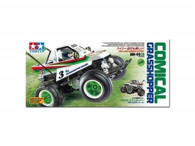 Tamiya - Radijo bangomis valdomas (RC) Comical Grasshopper, 1/10, 58662 Tamiya - Radijo bangomis valdomas (RC) Comical Grasshopper, 1/10, 58662
