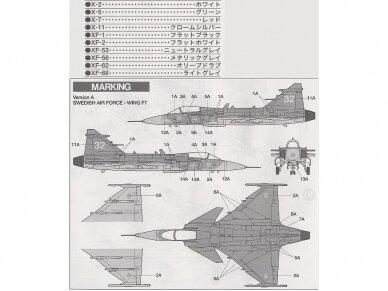 Tamiya - JAS-39A Gripen, 1/72, 60759 3