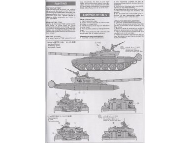 Tamiya - Russian Army Tank T-72M1, 1/35, 35160 8 Tamiya - Russian Army Tank T-72M1, 1/35, 35160 8