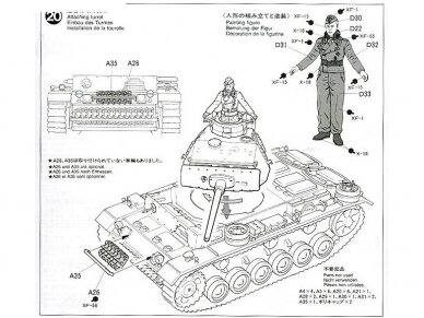 Tamiya - Panzerkampfwagen III - Ausf. L (Sd.Kfz. 141/1), 35215 7 Tamiya - Panzerkampfwagen III - Ausf. L (Sd.Kfz. 141/1), 35215 7