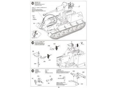 Tamiya - Russian Self-Propelled Gun SU-76M, 1/35, 35348 22 Tamiya - Russian Self-Propelled Gun SU-76M, 1/35, 35348 22