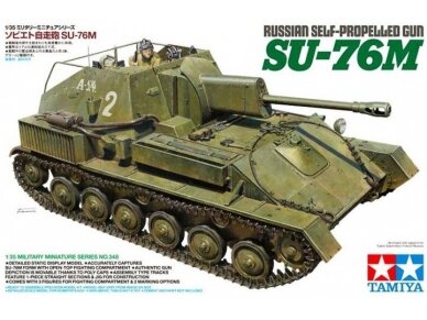 Tamiya - Russian Self-Propelled Gun SU-76M, 1/35, 35348 Tamiya - Russian Self-Propelled Gun SU-76M, 1/35, 35348