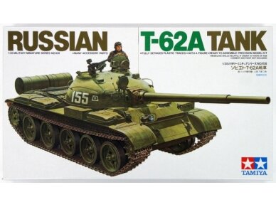 Tamiya - Russian T-62A Tank, 1/35, 35108