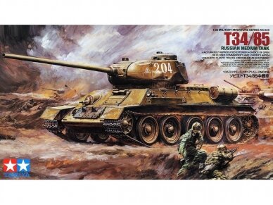 Tamiya - T-34/85 Russian Medium tank, 1/35, 35138