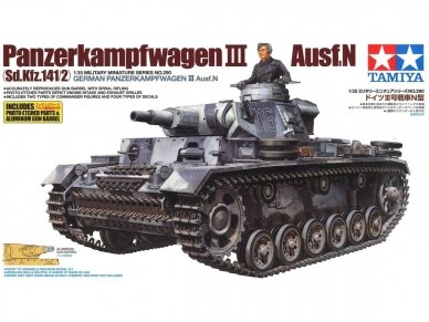 Tamiya - Panzerkampfwagen III Ausf. N Sd.Kfz.141/2, 1/35, 35290